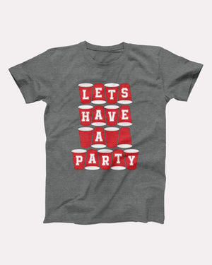 Let's Have A Party Adult Unisex T-Shirt - Twisted Gorilla