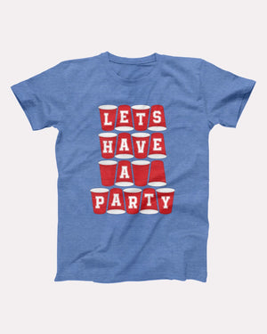 Let's Have A Party Adult Unisex T-Shirt - Twisted Gorilla