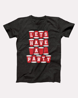 Let's Have A Party Adult Unisex T-Shirt - Twisted Gorilla