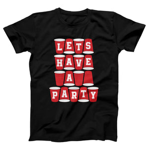 Let's Have A Party Adult Unisex T-Shirt - Twisted Gorilla