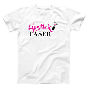 Lipstick Taser Adult Unisex T-Shirt - Twisted Gorilla
