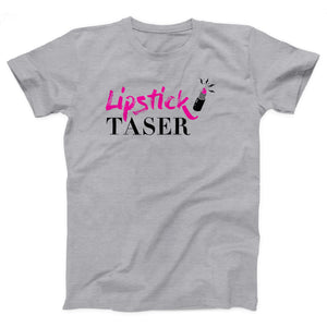 Lipstick Taser Adult Unisex T-Shirt - Twisted Gorilla
