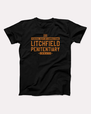 Litchfield Adult Unisex T-Shirt - Twisted Gorilla