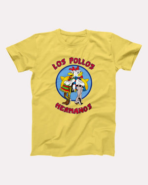 Los Pollos Hermanos Adult Unisex T-Shirt - Twisted Gorilla