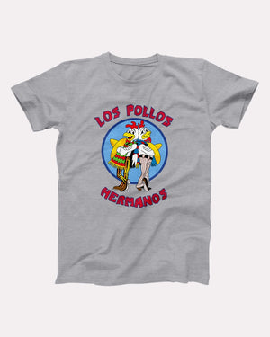 Los Pollos Hermanos Adult Unisex T-Shirt - Twisted Gorilla