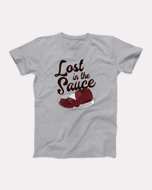 Lost in the Sauce Adult Unisex T-Shirt - Twisted Gorilla