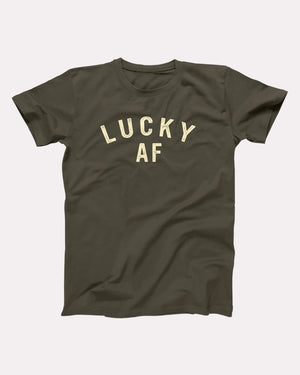 Lucky AF Adult Unisex T-Shirt - Twisted Gorilla