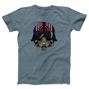 Maverick Helmet Adult Unisex T-Shirt Twisted Gorilla