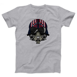 Maverick Helmet Adult Unisex T-Shirt Twisted Gorilla