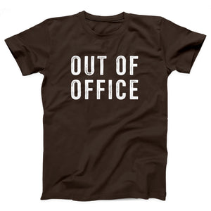 Out Of Office Adult Unisex T-Shirt - Twisted Gorilla