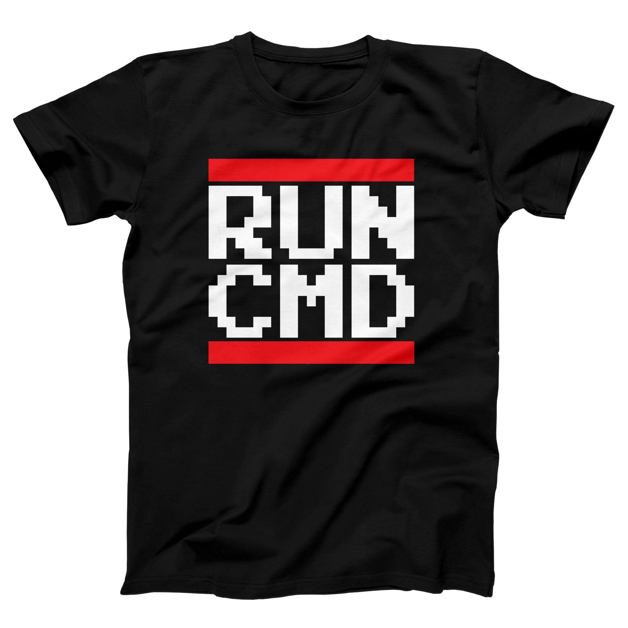 RUN CMD Adult Unisex T-Shirt - Twisted Gorilla