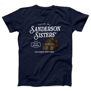 Sanderson Sisters' Bed & Breakfast Adult Unisex T-Shirt - Twisted Gorilla