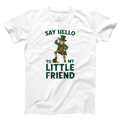 Say Hello To My Little Friend Adult Unisex T-Shirt - Twisted Gorilla