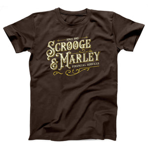 Scrooge & Marley Financial Services Adult Unisex T-Shirt - Twisted Gorilla