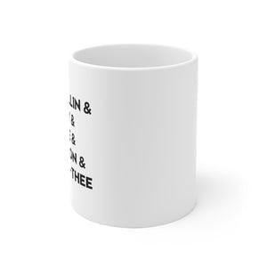 Substitute Teacher List Coffee Mug - Twisted Gorilla