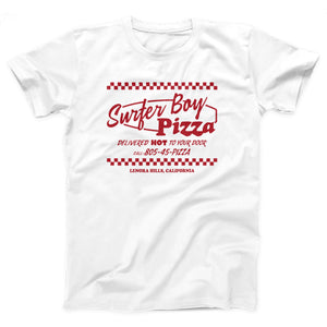 Surfer Boy Pizza Adult Unisex T-Shirt - Twisted Gorilla