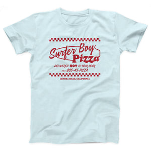 Surfer Boy Pizza Adult Unisex T-Shirt - Twisted Gorilla