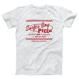 Surfer Boy Pizza Adult Unisex T-Shirt - Twisted Gorilla