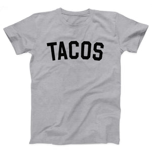 Tacos Adult Unisex T-Shirt - Twisted Gorilla