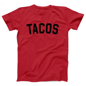 Tacos Adult Unisex T-Shirt - Twisted Gorilla