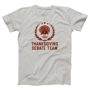 Thanksgiving Debate Team Adult Unisex T-Shirt - Twisted Gorilla
