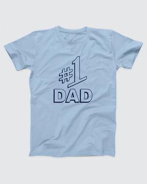 #1 Dad T-Shirt