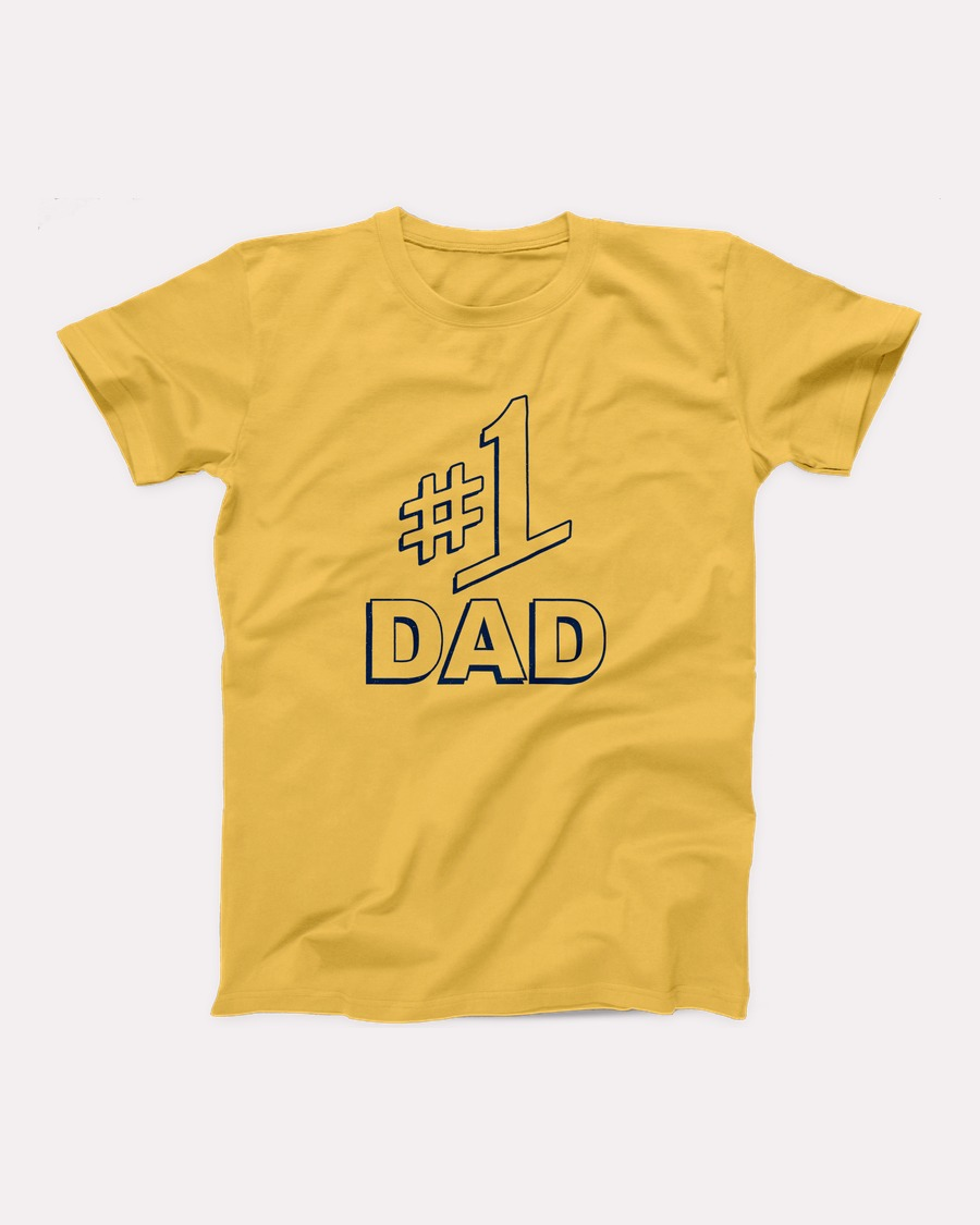 #1 Dad T-Shirt