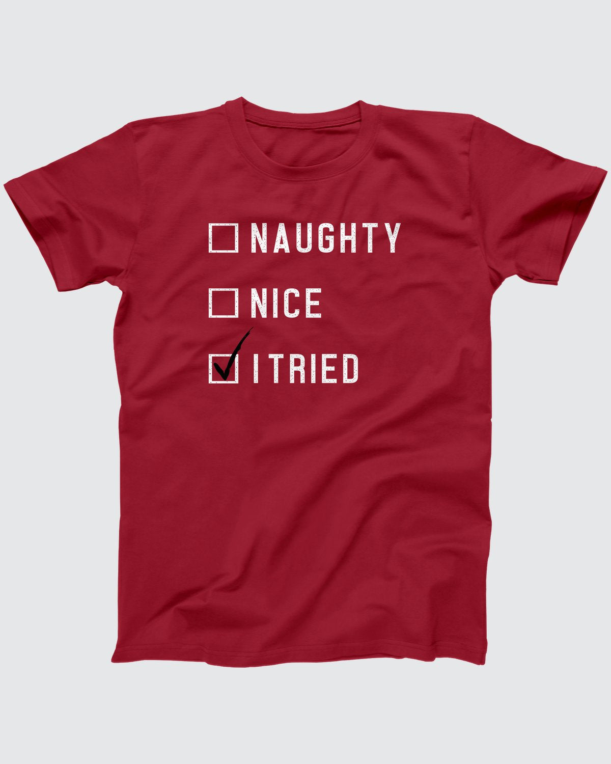 Naughty, Nice, I Tried T-Shirt