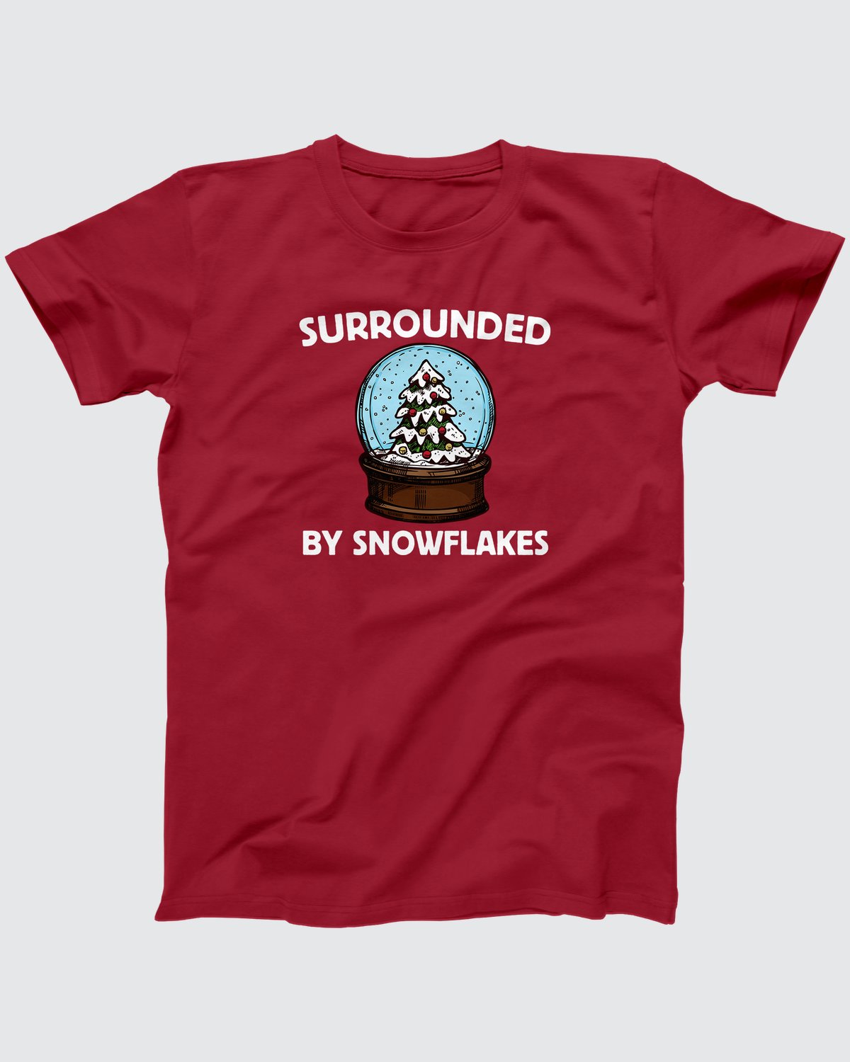 Surrounded By Snowflakes T-Shirt