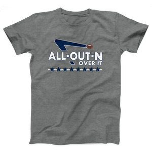 All Out N Over It Adult Unisex T-Shirt Twisted Gorilla