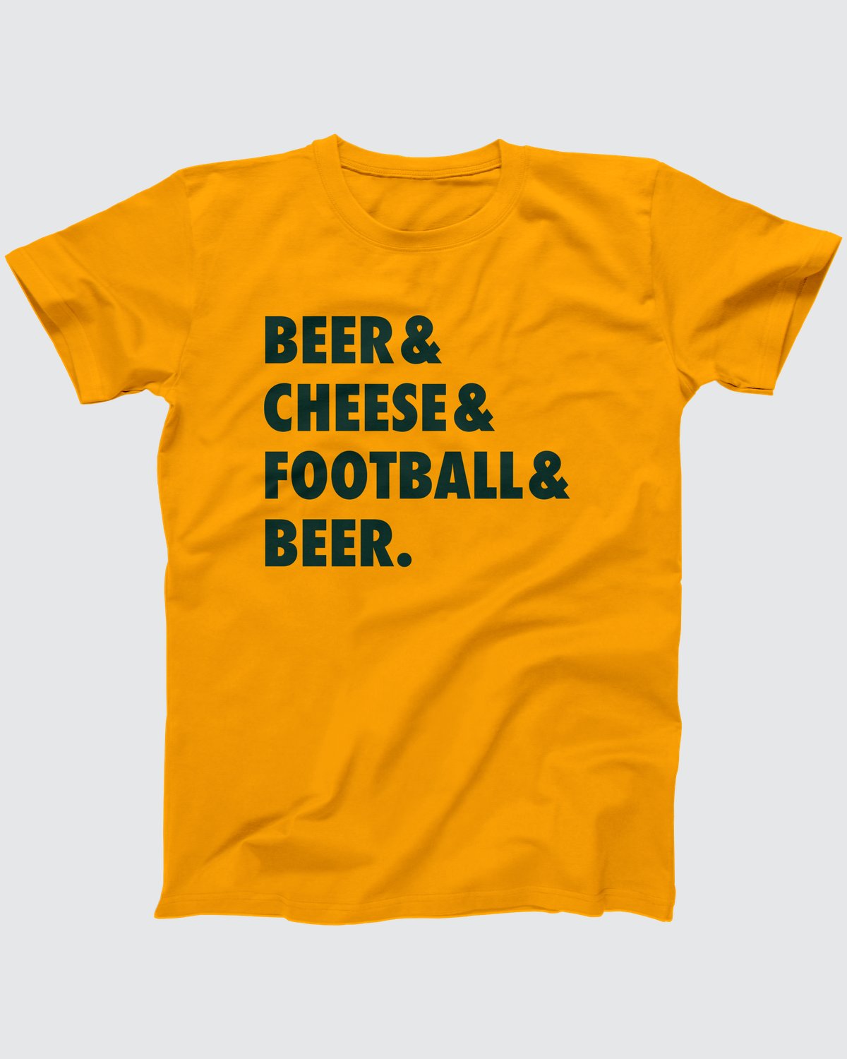 Beer Cheese Football T-Shirt