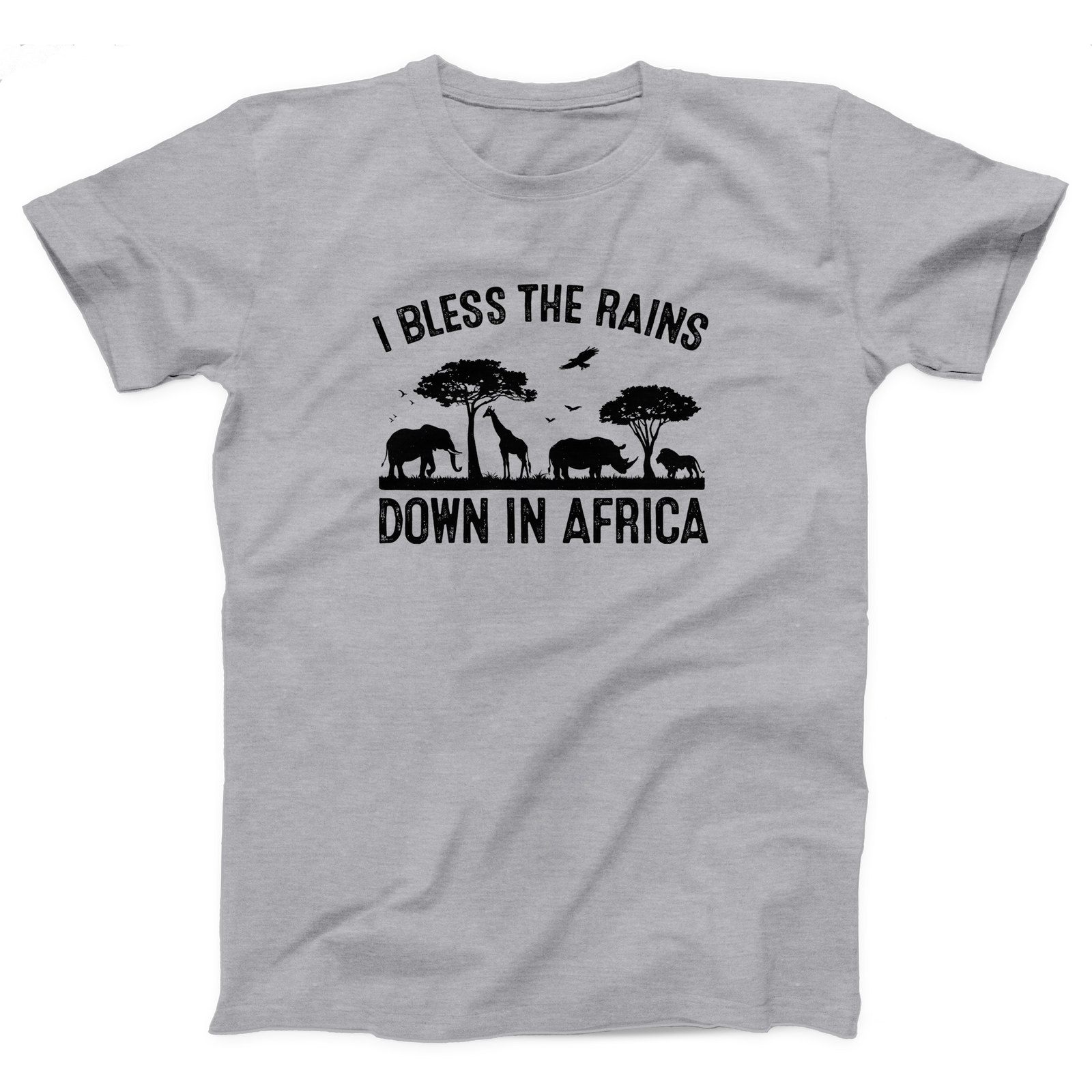 I Bless the Rains Down in Africa Adult Unisex T-Shirt Twisted Gorilla