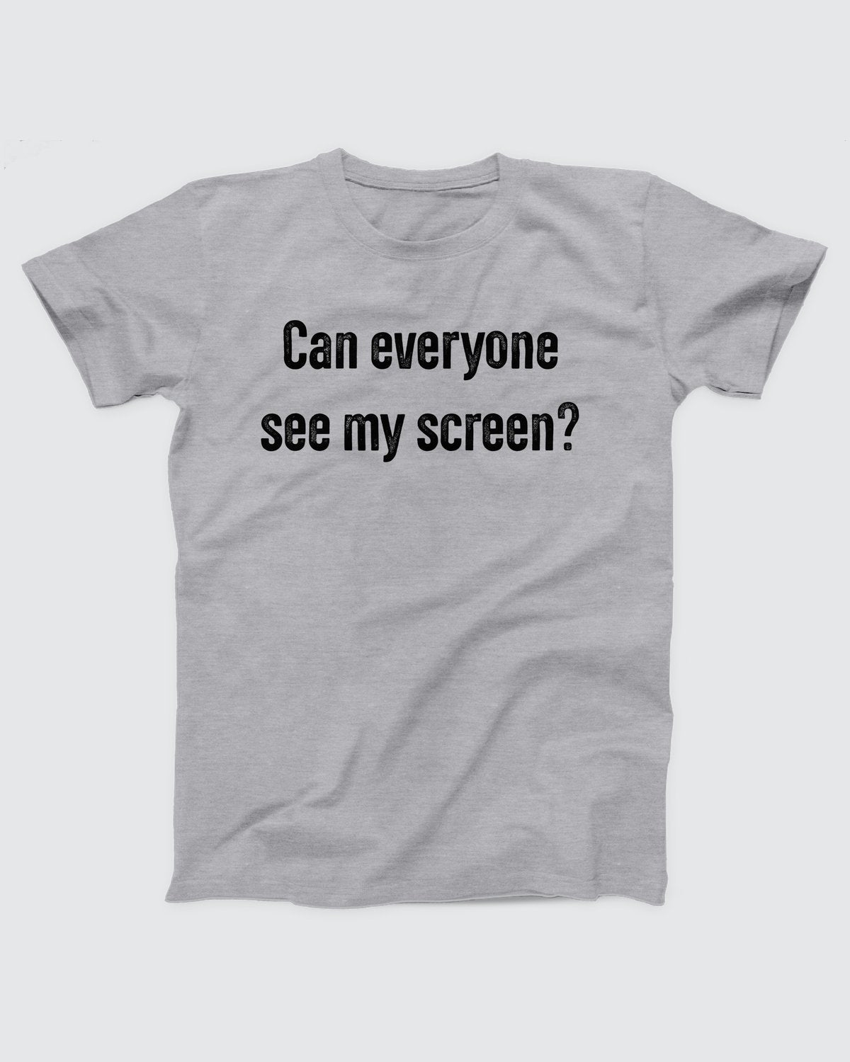 Can Everyone See My Screen Adult Unisex T-Shirt