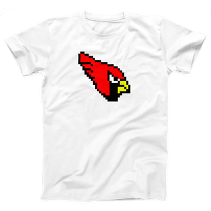 Melissa Cardinals Pixel Spirit Adult Unisex T-Shirt