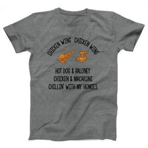 Chicken Wing Chicken Wing Adult Unisex T-Shirt Twisted Gorilla