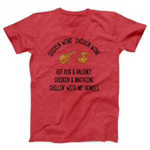 Chicken Wing Chicken Wing Adult Unisex T-Shirt Twisted Gorilla