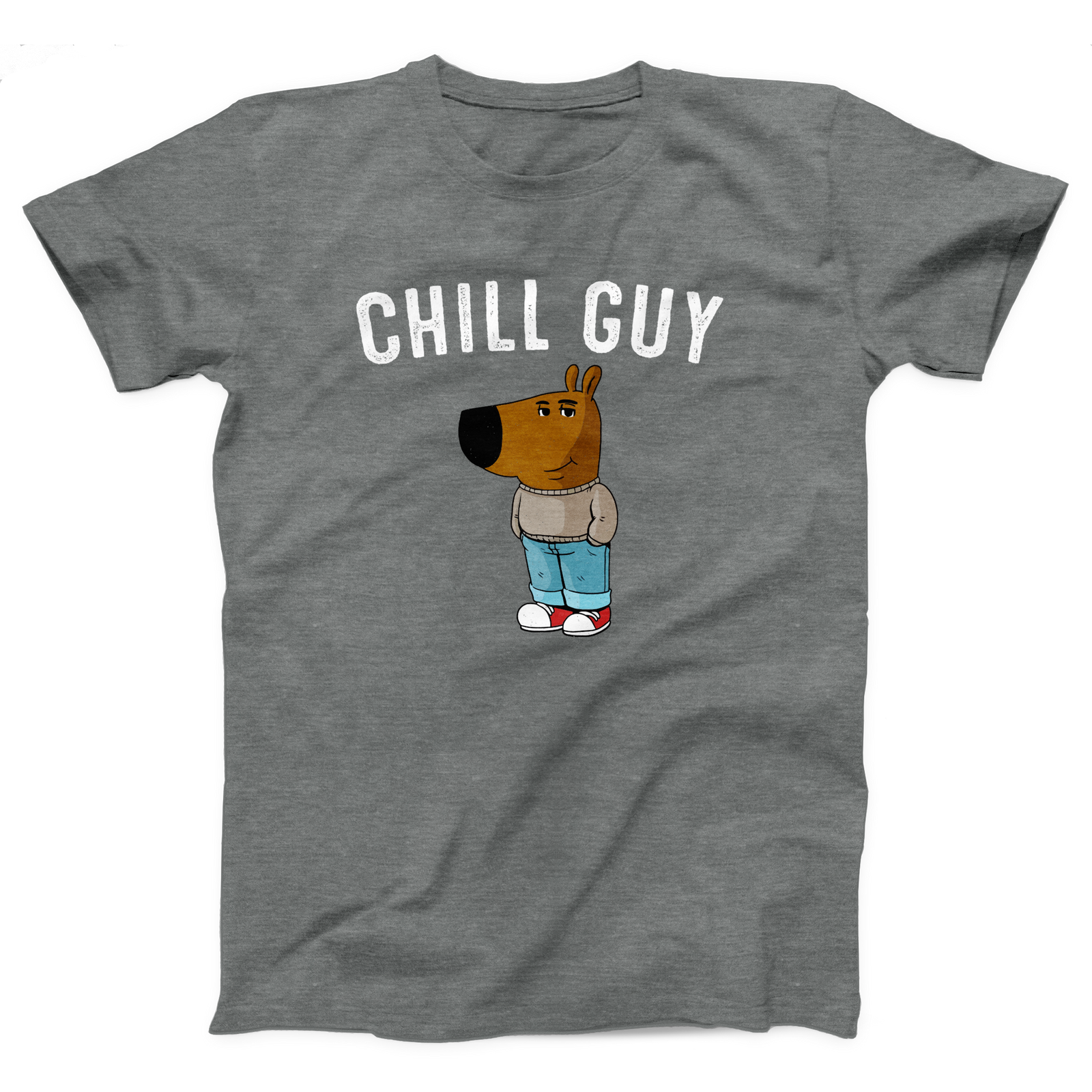 Chill Guy Adult Unisex T-Shirt Twisted Gorilla