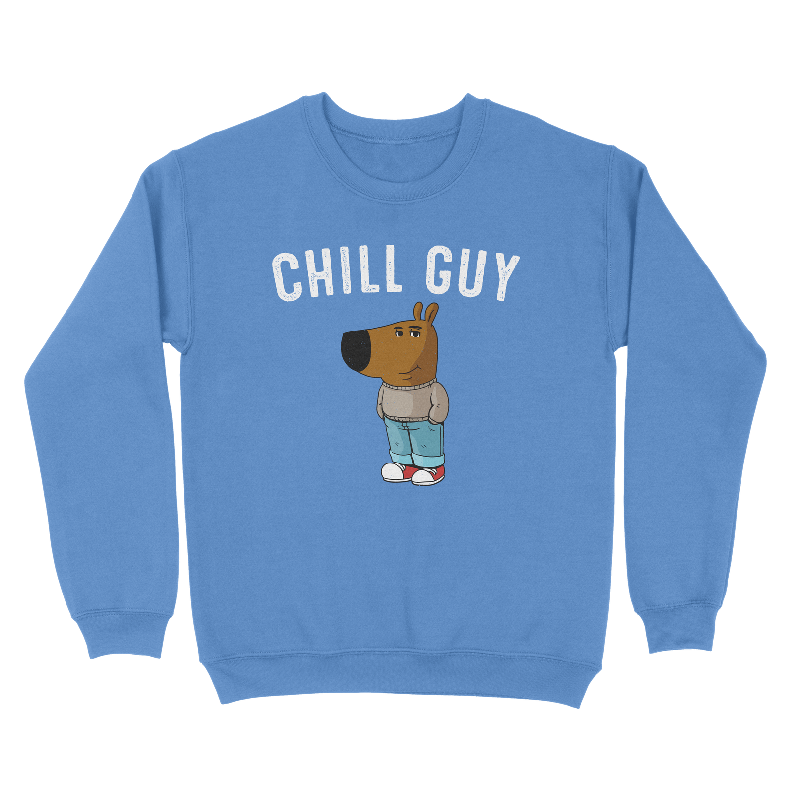 Chill Guy Sweatshirt Twisted Gorilla