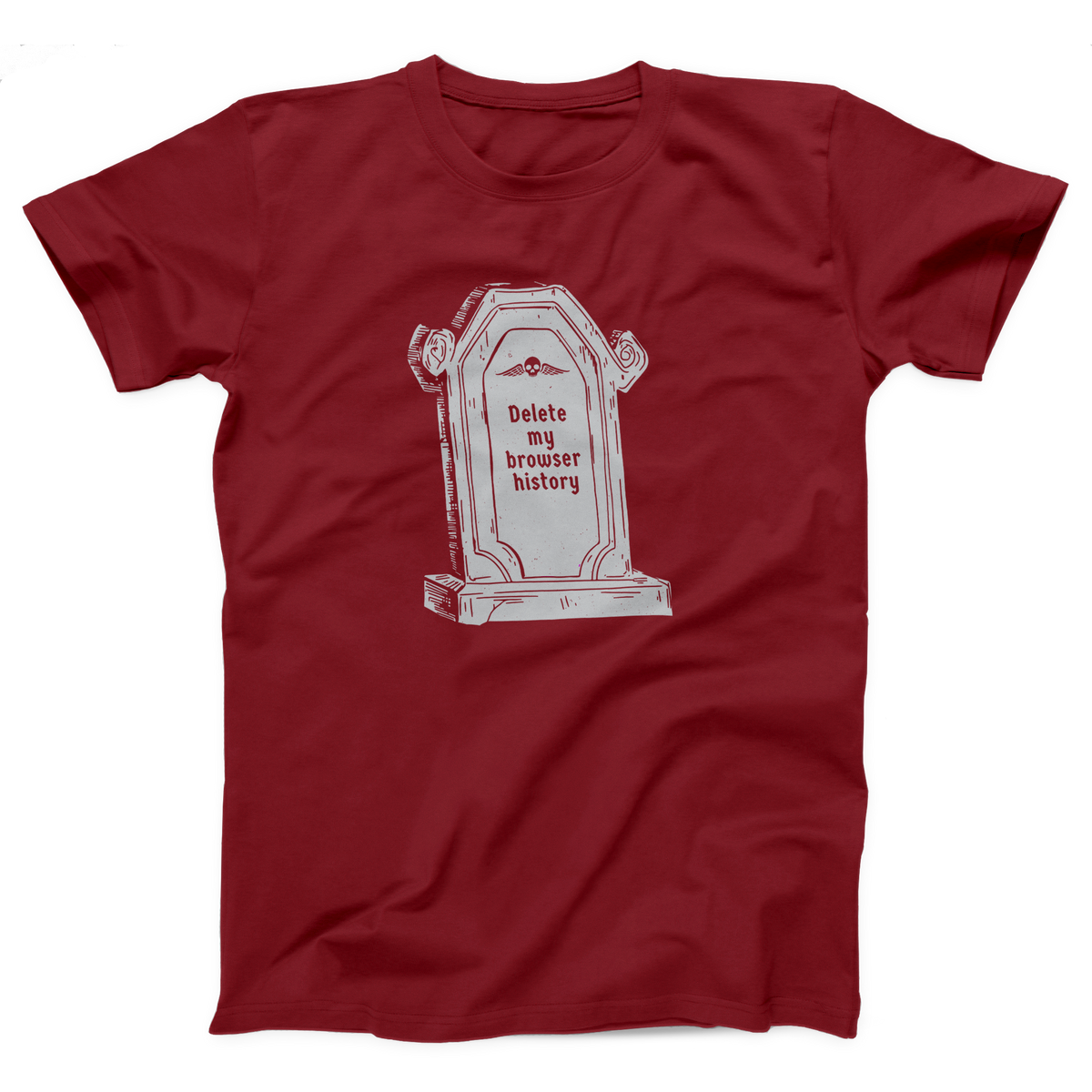 Delete My Browser History Adult Unisex T-Shirt Twisted Gorilla