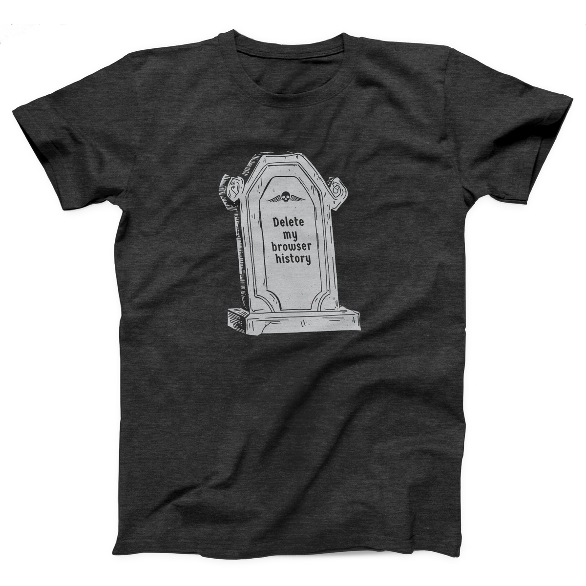 Delete My Browser History Adult Unisex T-Shirt Twisted Gorilla