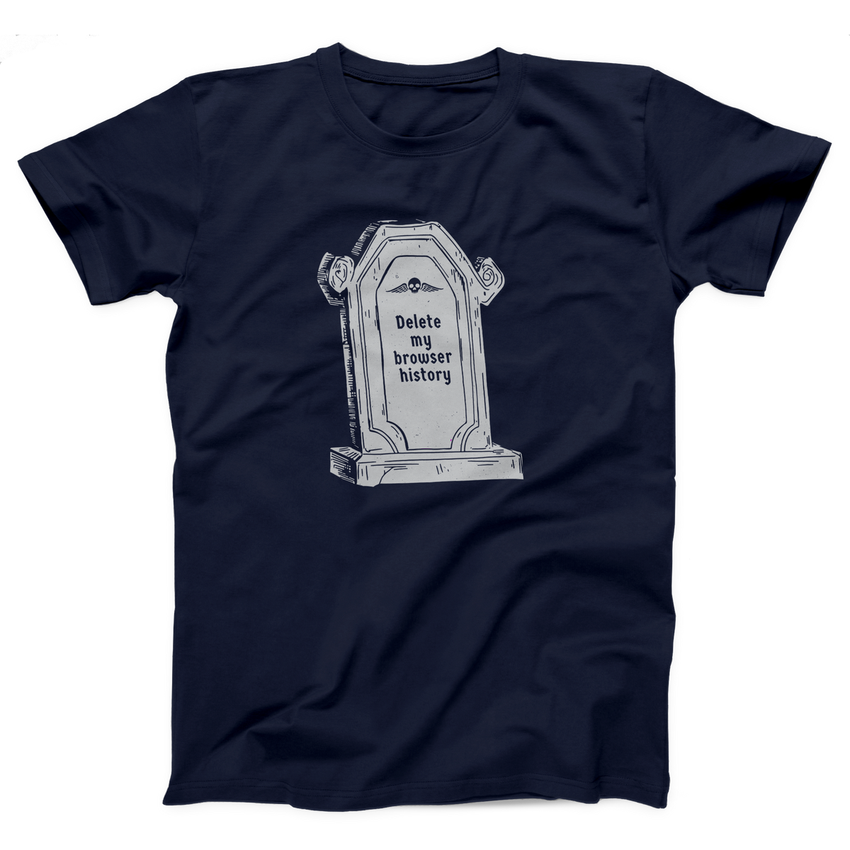 Delete My Browser History Adult Unisex T-Shirt Twisted Gorilla