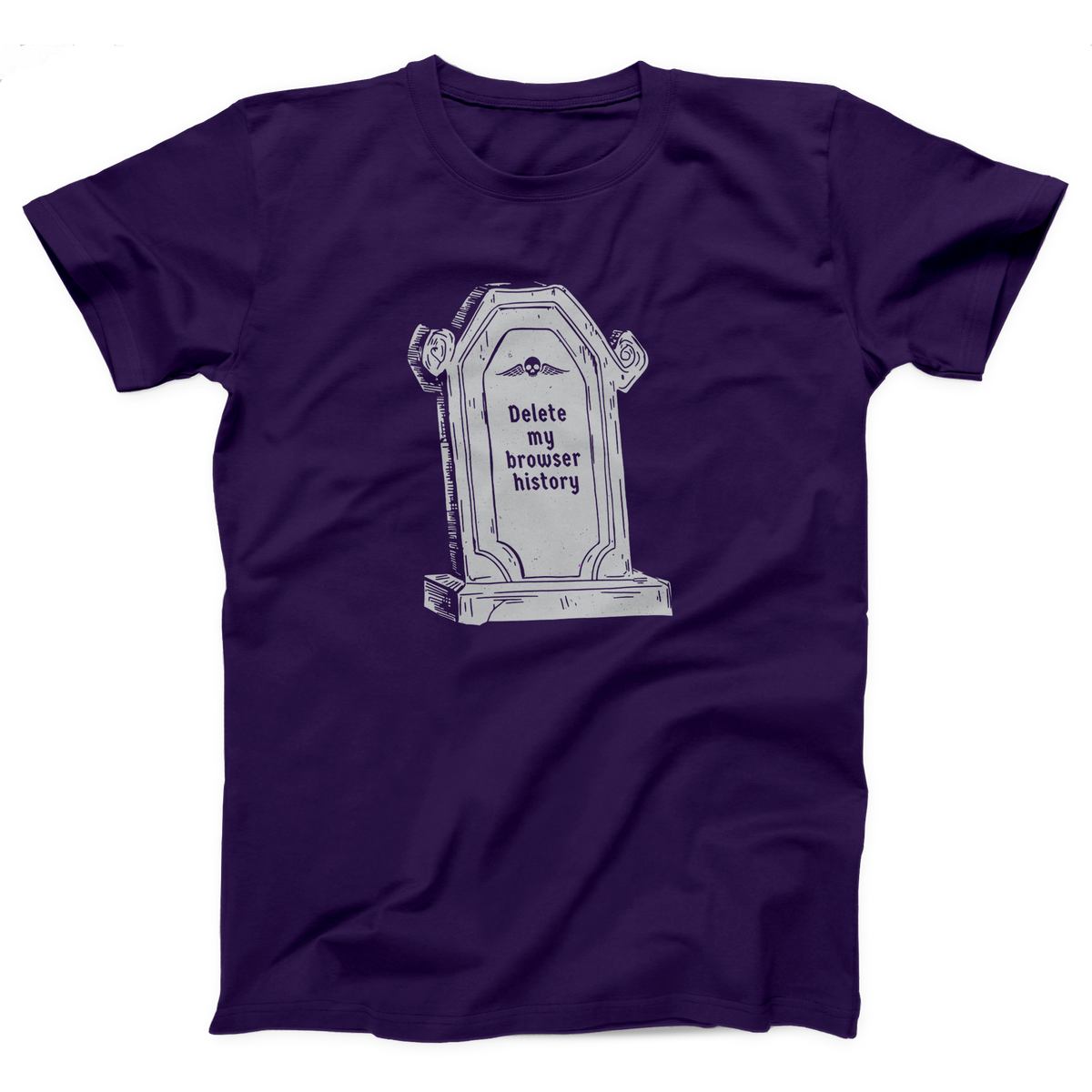 Delete My Browser History Adult Unisex T-Shirt Twisted Gorilla