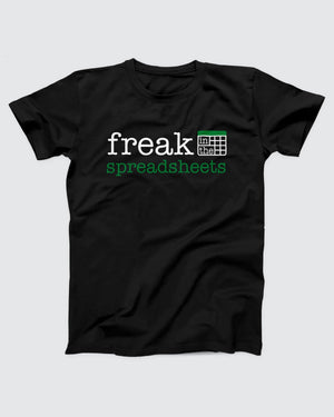 Freak in the Spreadsheets Adult Unisex T-Shirt
