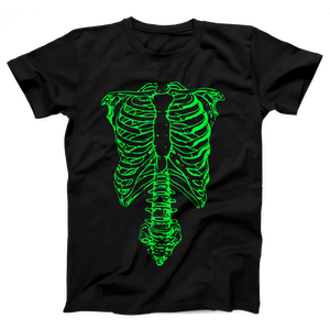 Spinal Glow Skeleton Ribcage T-Shirt