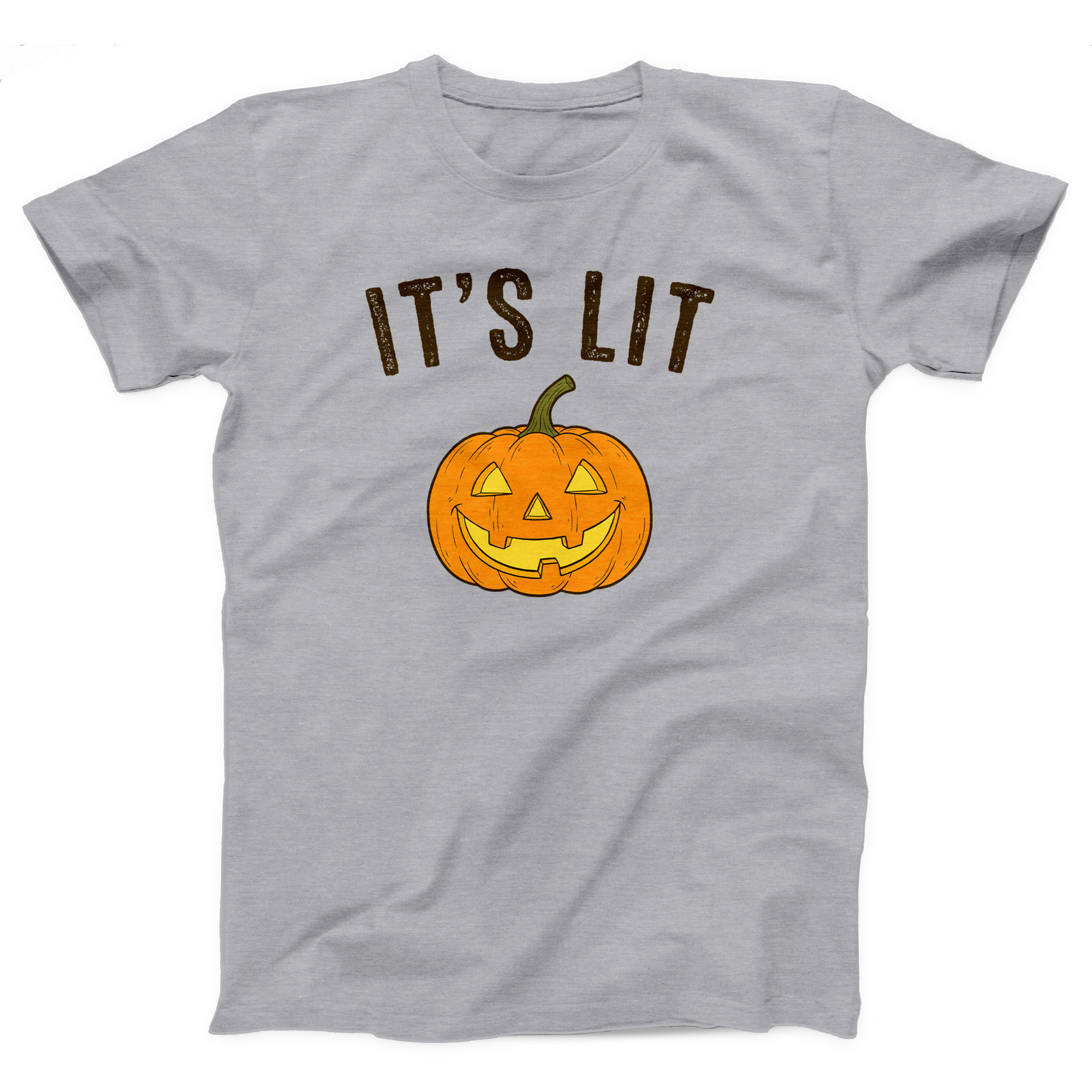 It's Lit Pumpkin Adult Unisex T-Shirt