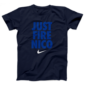 Just Fire Nico Adult Unisex T-Shirt Twisted Gorilla