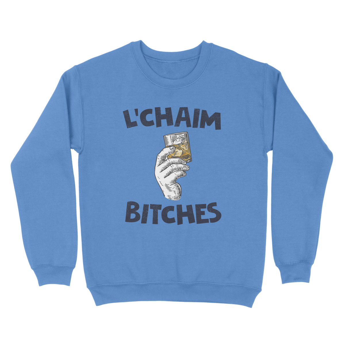 L'Chaim Bitches Ugly Sweater Twisted Gorilla