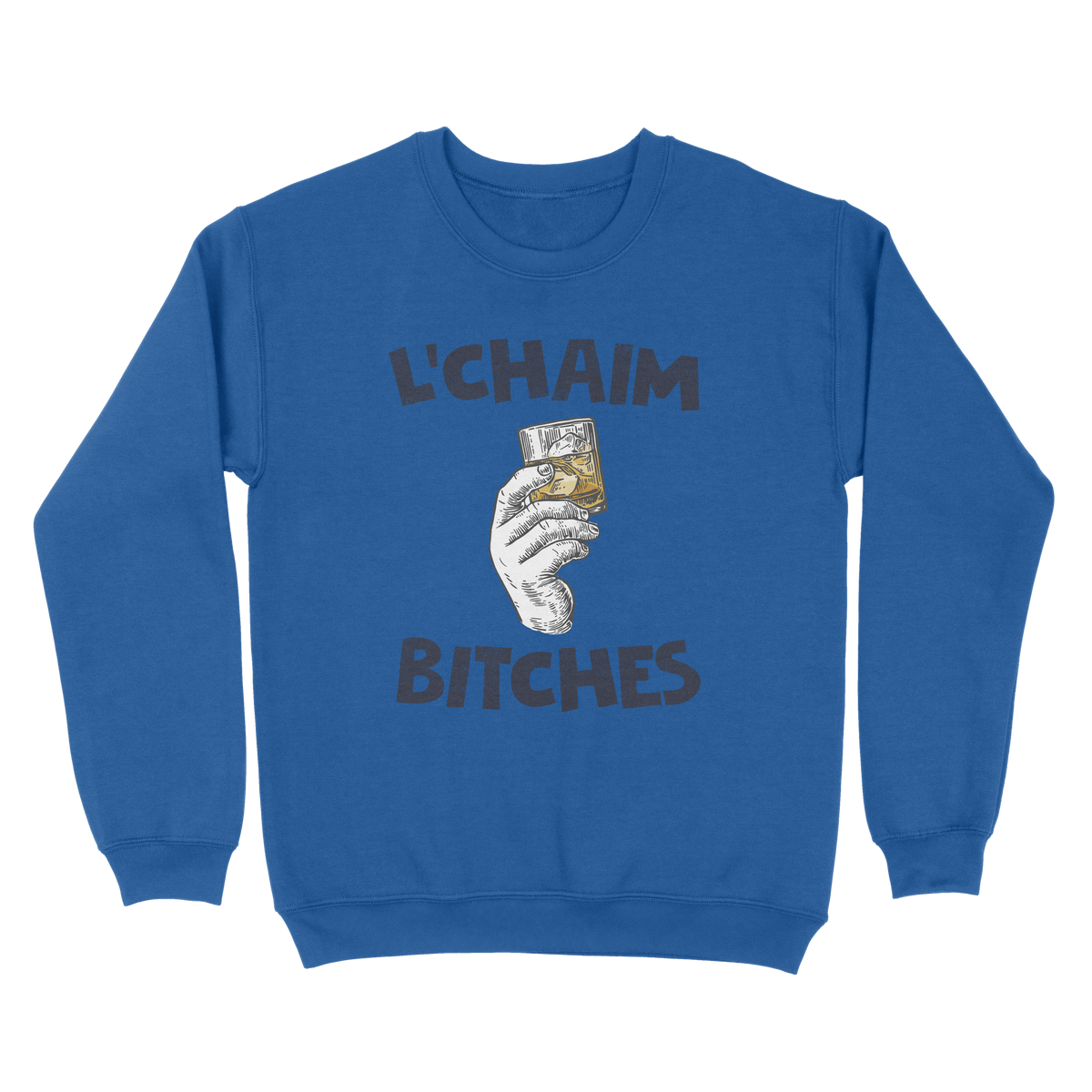 L'Chaim Bitches Ugly Sweater Twisted Gorilla