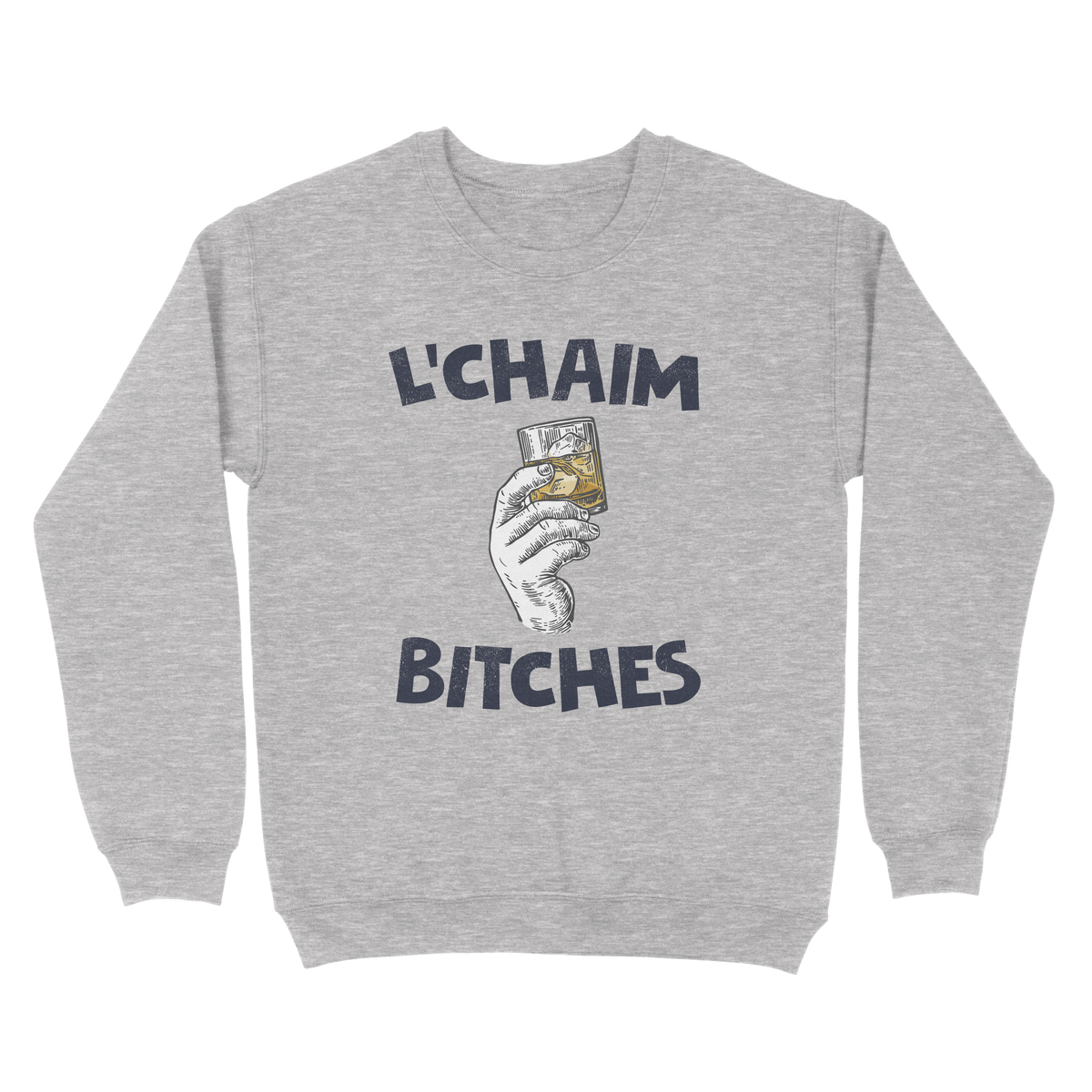 L'Chaim Bitches Ugly Sweater Twisted Gorilla