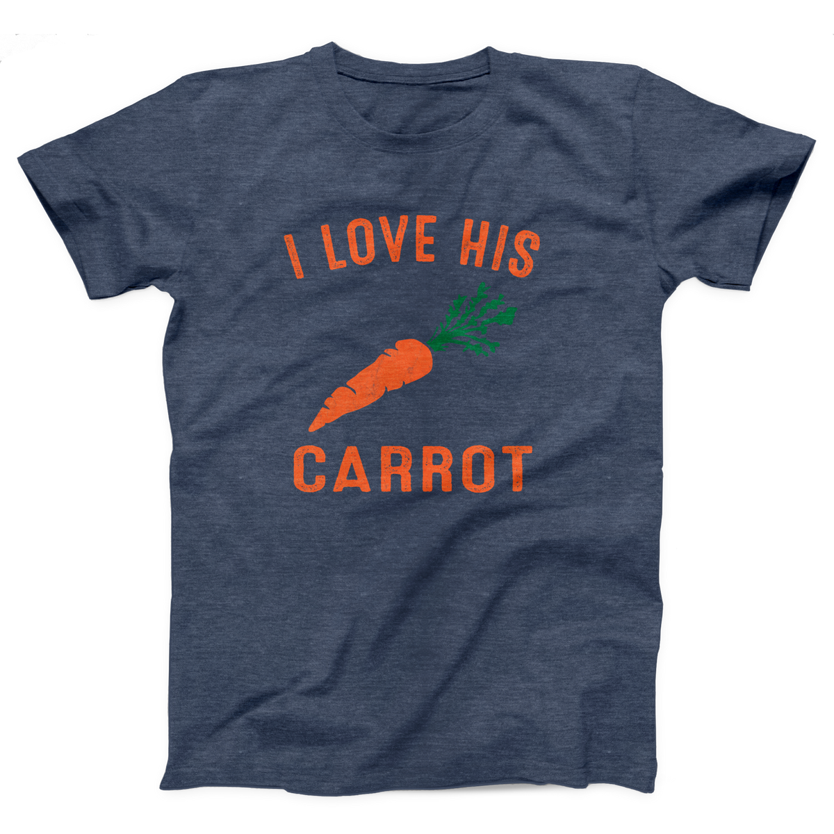 I Love His Carrot Adult Unisex T-Shirt Twisted Gorilla